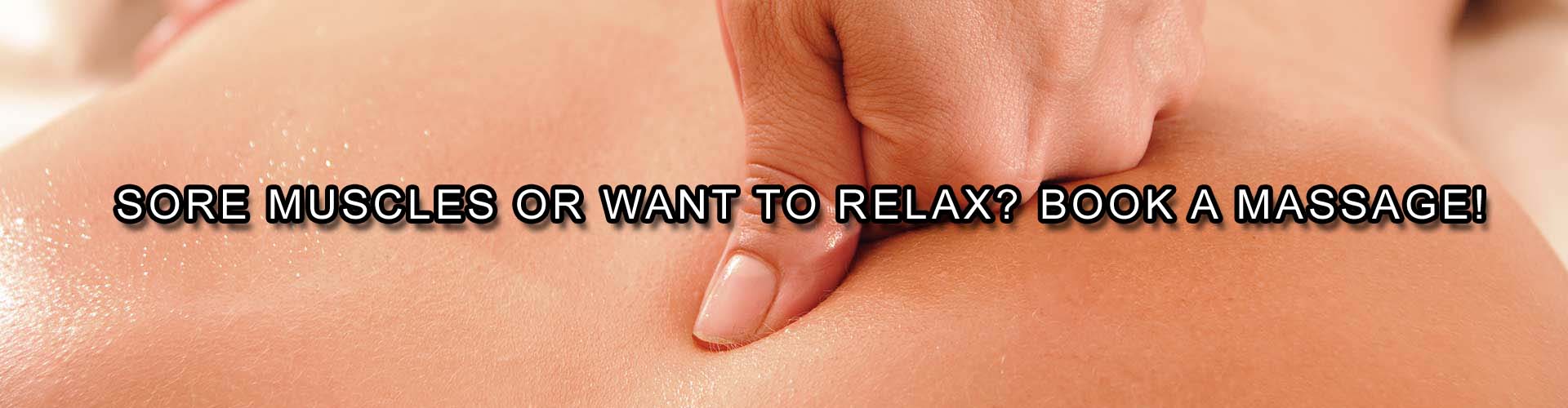 Massage Therapy at RC Walk-In