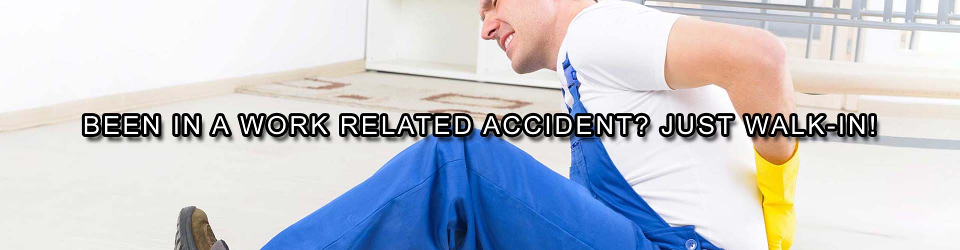 RC Walk-In for work related accidents.